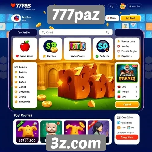 Interface e experiência do usuário no 777paz
